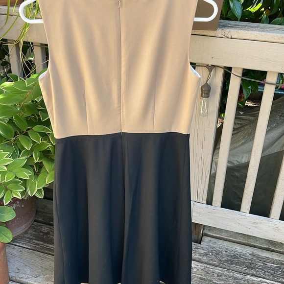 Talbots black and beige dress 4P - Picture 4 of 4